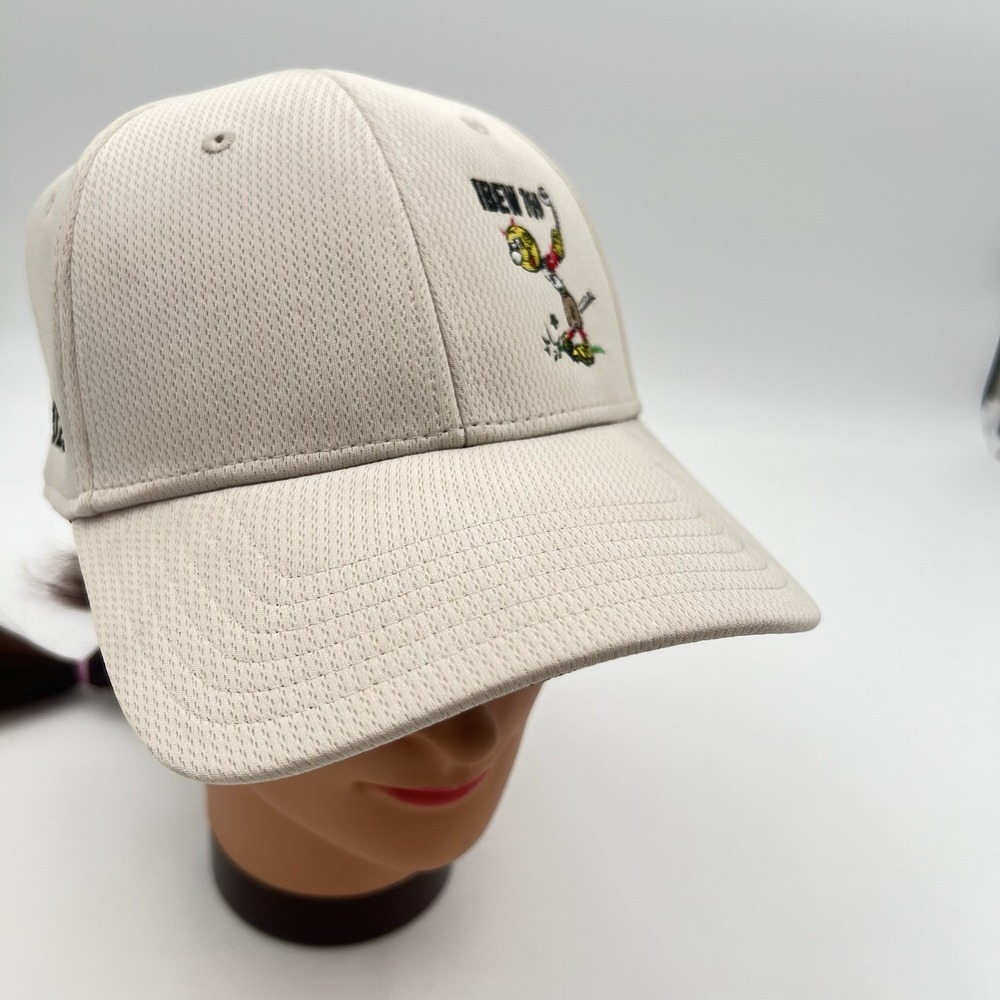 Callaway New Mex Golf Hat Beige Performance Adjustable Baseball Cap Cream EUC